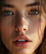 Retouched portrait example