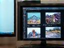 Before-after comparison for photo review and approval