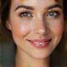 Before and after portrait retouching example